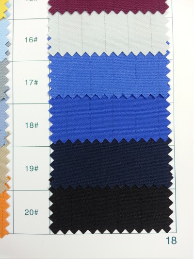 SZ-BOCG 防靜電含棉工裝呢   65%滌35%棉 細節-2